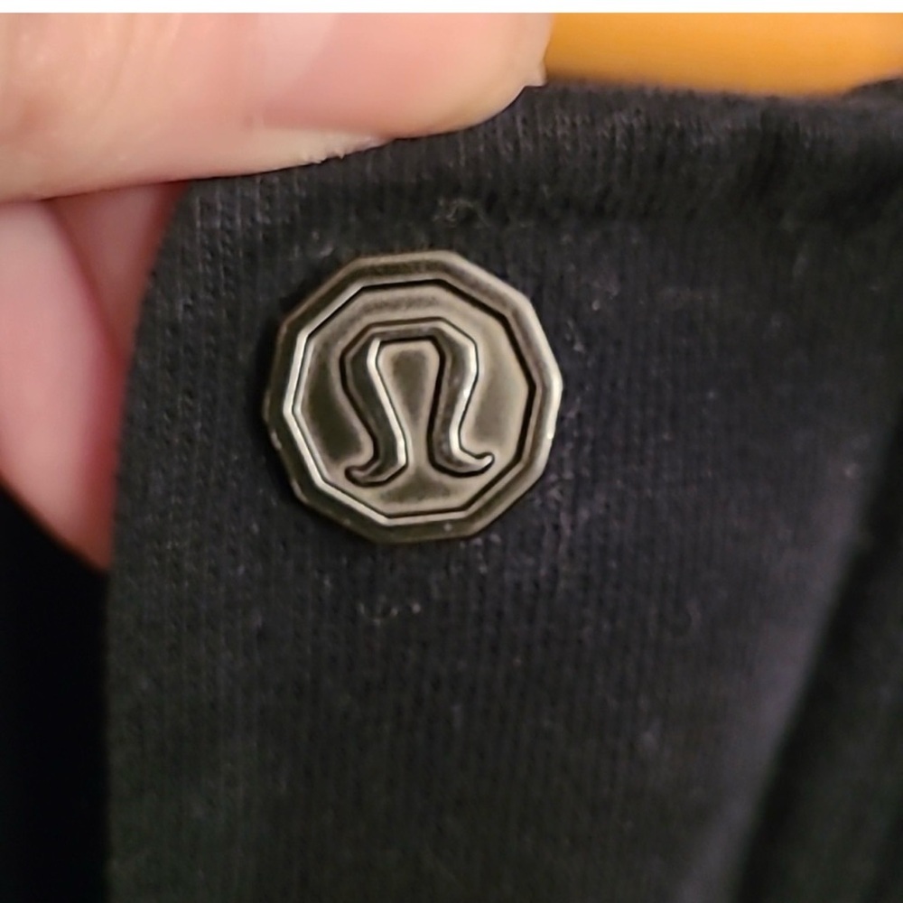 lululemon athletica Black Bomber Jacket with Gray Sleeves - Picture 5 of 8